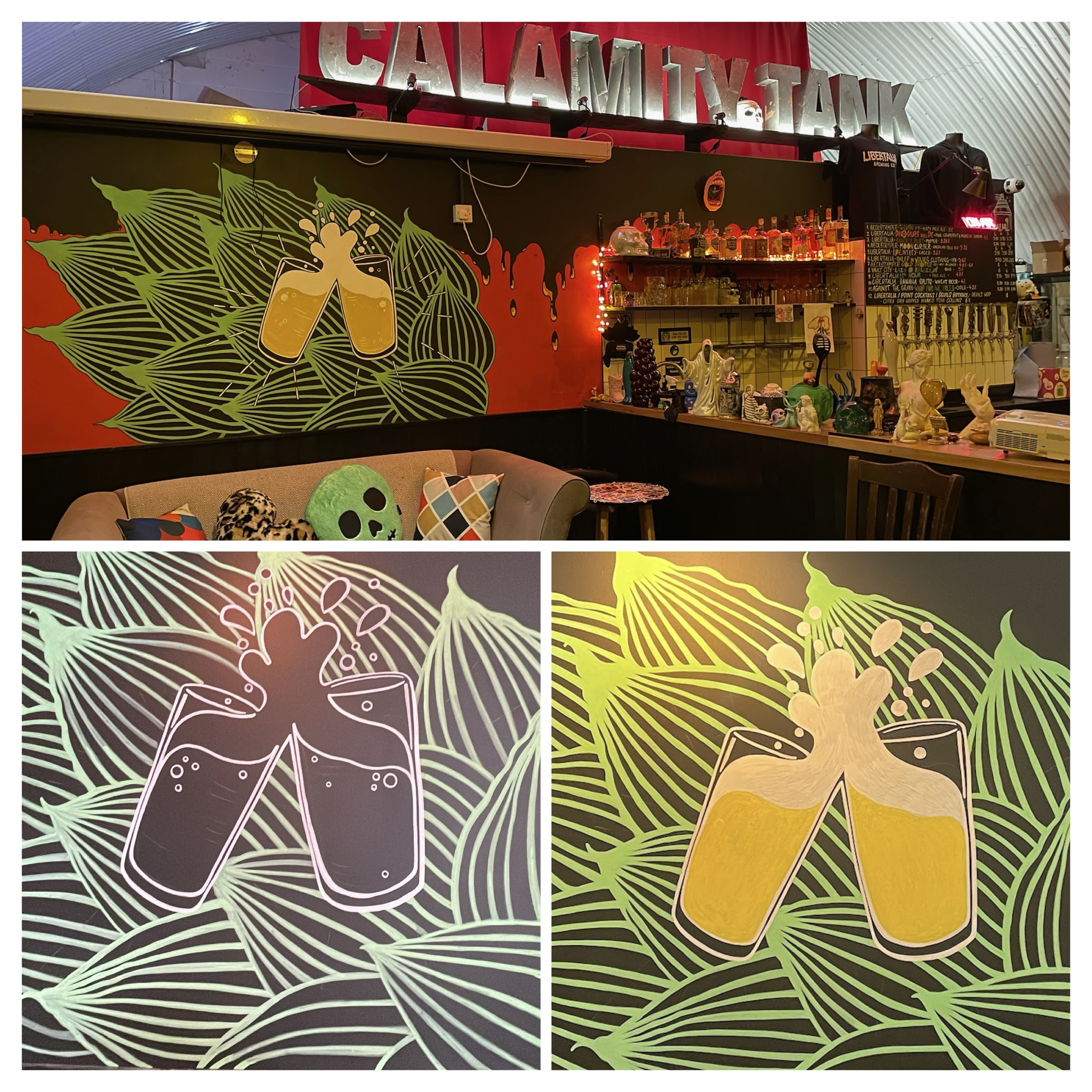 Mural CT in progress